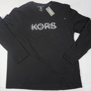 Michael Kors Long Sleeve T-shirt Men’s Black Size (XL)
